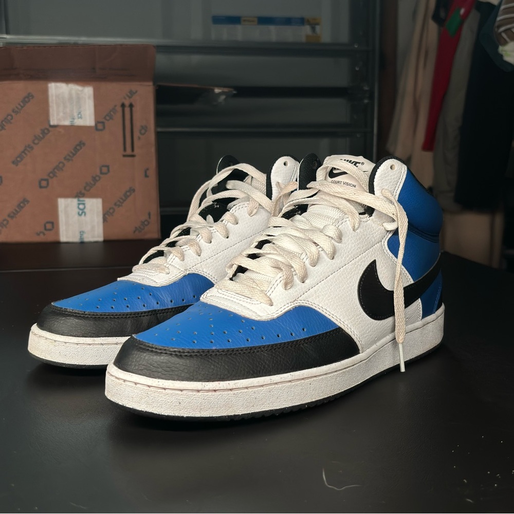 Nike Court-vision Blue No box